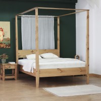 Łóżko Nirvana z baldachimem 001