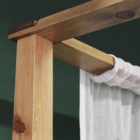 Łóżko Nirvana z baldachimem 003