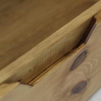 Łóżko drewniane Sumatra z szufladami 005